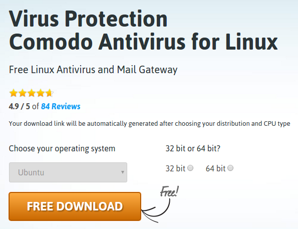 Virus Protection Comodo Antivirus for Linux