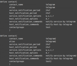 Nagios - objects 폴더의 contacts.cfg 파일에 contact 정의와 contact_group 을 생성