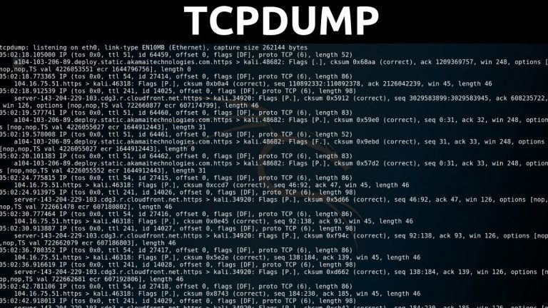 네트워크 패킷 캡처 tcpdump 스마일서브 IDCHOWTO닷컴