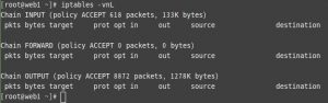 ansible을 이용한 iptables INPUT Chain DELETE 실행 결과2