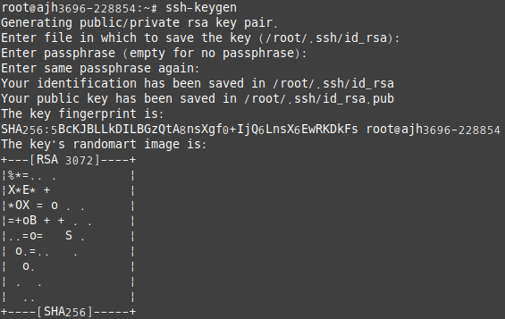 ansible ssh-keygen